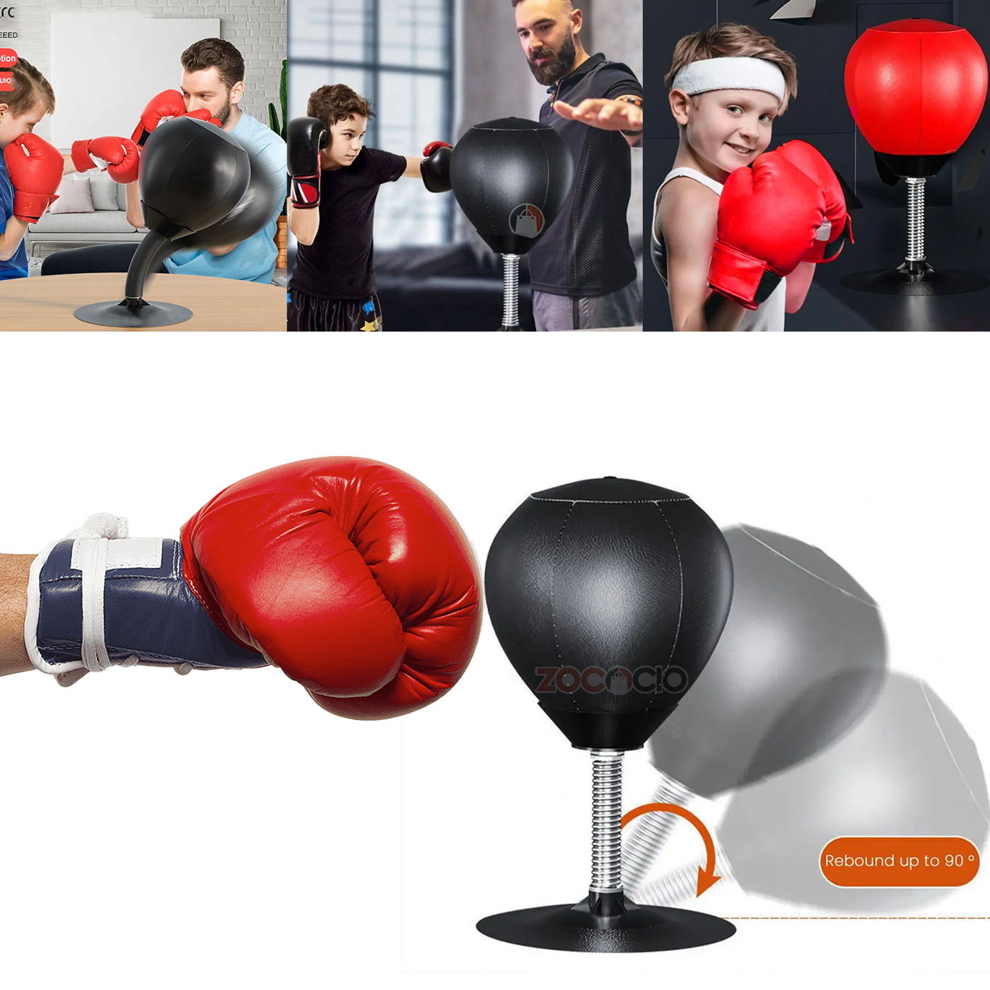 Pera De Boxeo Pelota De Velocidad Entren